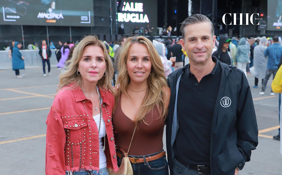 Dina Iglesias, Érika Maldonado y Óscar García