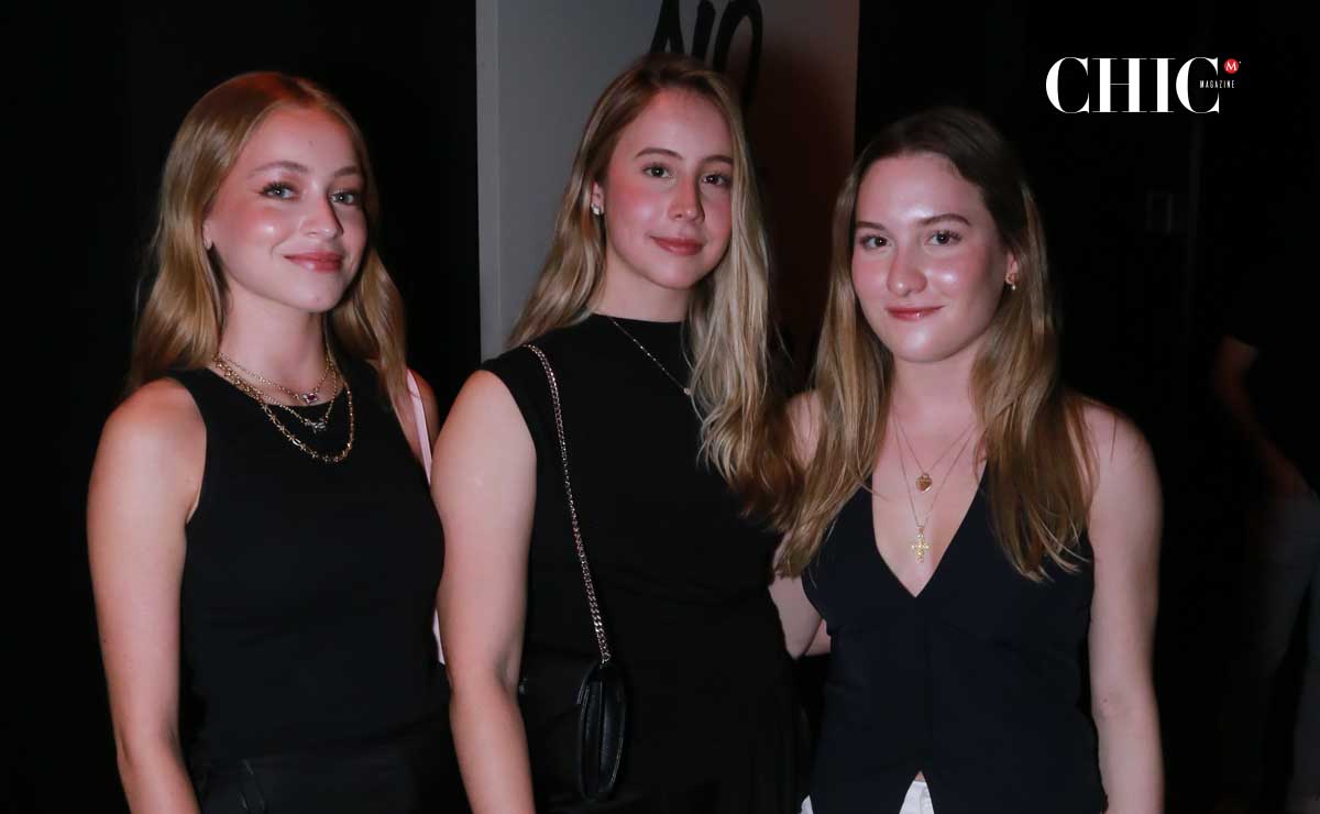 Federica Cantú, Alejandra Assad y María José González / Fotos: Omar Valdez