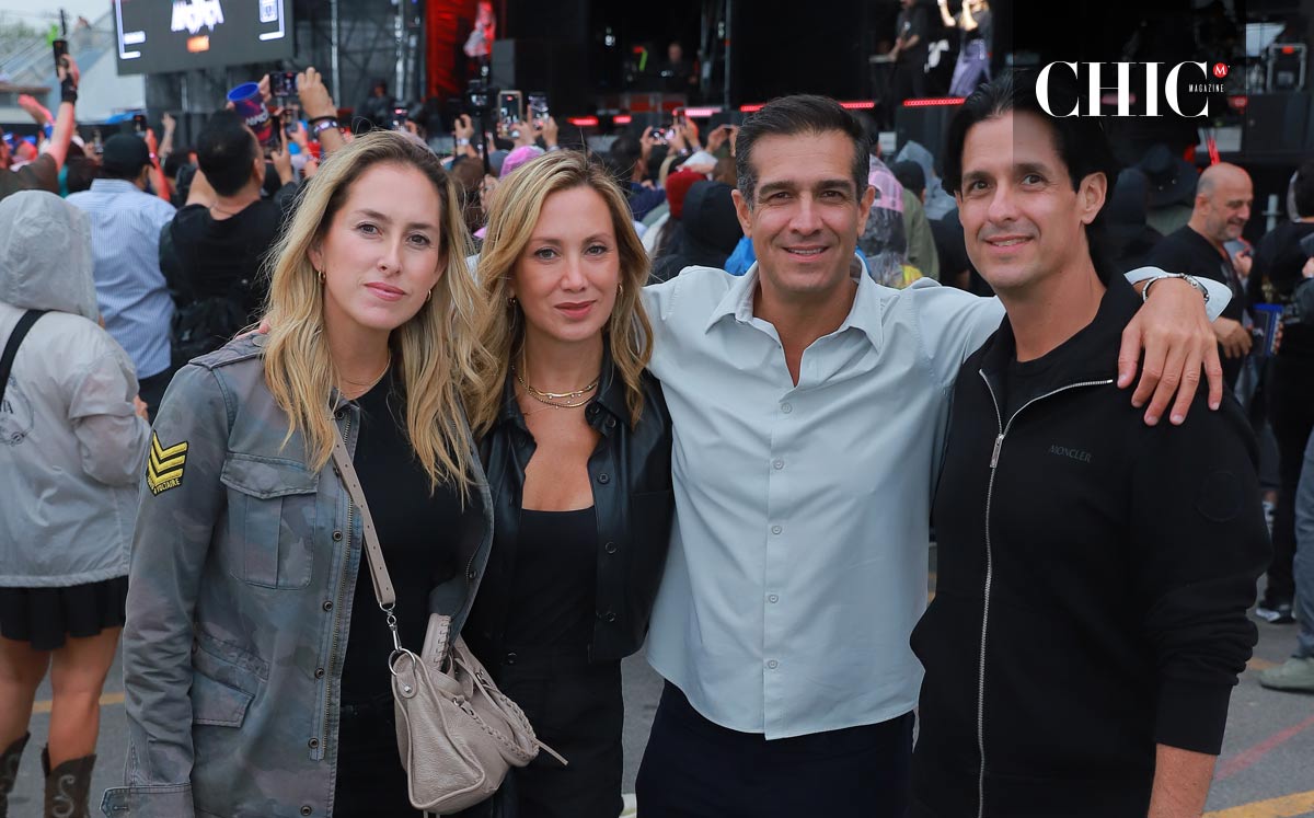Florencia Fonseca, Maruza Martínez de Cid, Sergio Cid y Ricardo Cid. Fotos: Daniel Saldívar