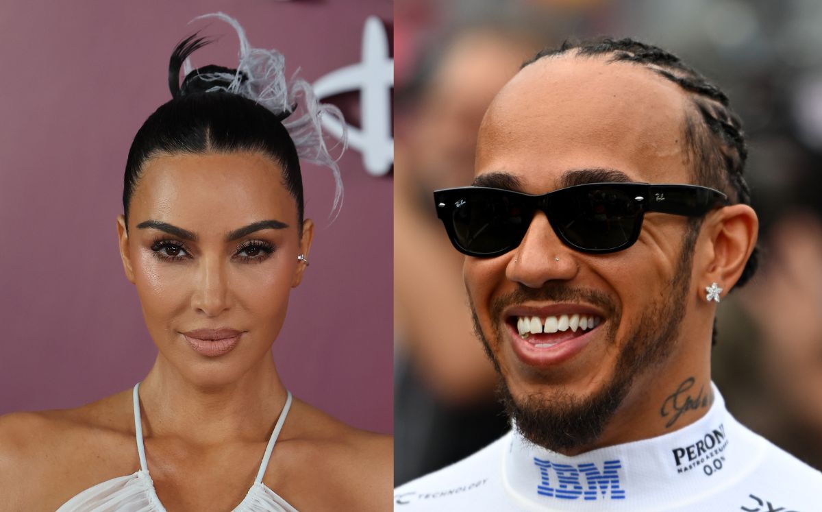 Imágenes de Kim Kardashian y Lewis Hamilton en Malibú reavivan rumores sobre su relación (Getty Images)
