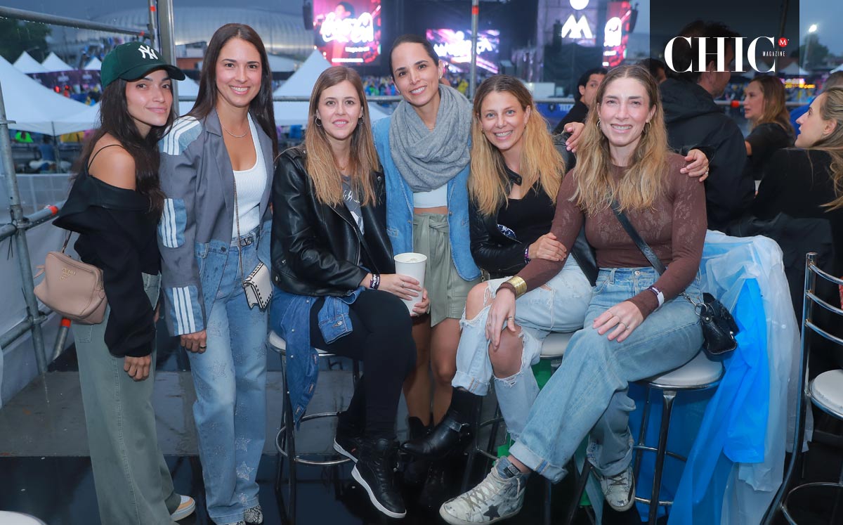 Maryali González, Ale Franco, Pau Salazar, Gina Maiz, Natalia Campuzano y Melisa De la Garza