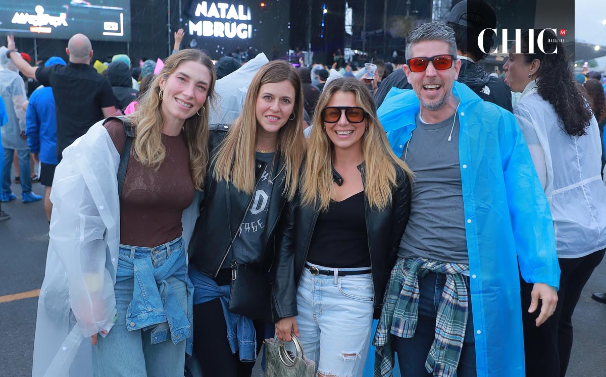 Melisa De la Garza, Paulina Salazar, Natalia Campuzano y Juan Carlos Zuazua