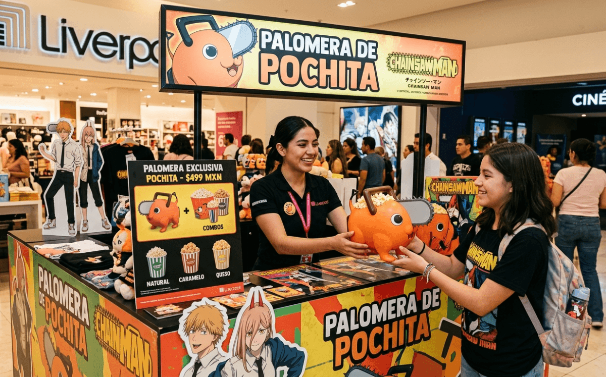 Palomera de Pochita llega a Liverpool (Imagen de Gemini IA)