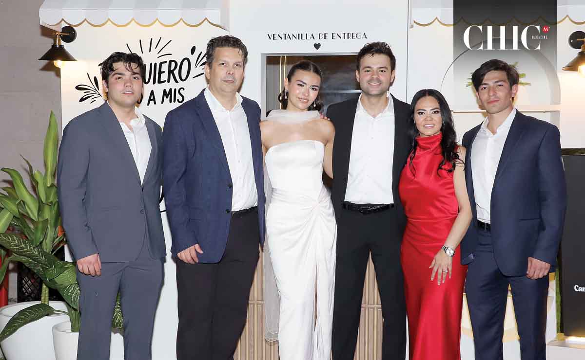 Ricardo Garza, Ricardo Garza, Laila Garza, Francisco Herrera, Laila Kamar y Salvador Kamar / Fotos: Roberto Alvarado