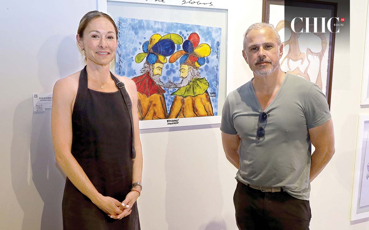 Almendra García y Carlos Valdés