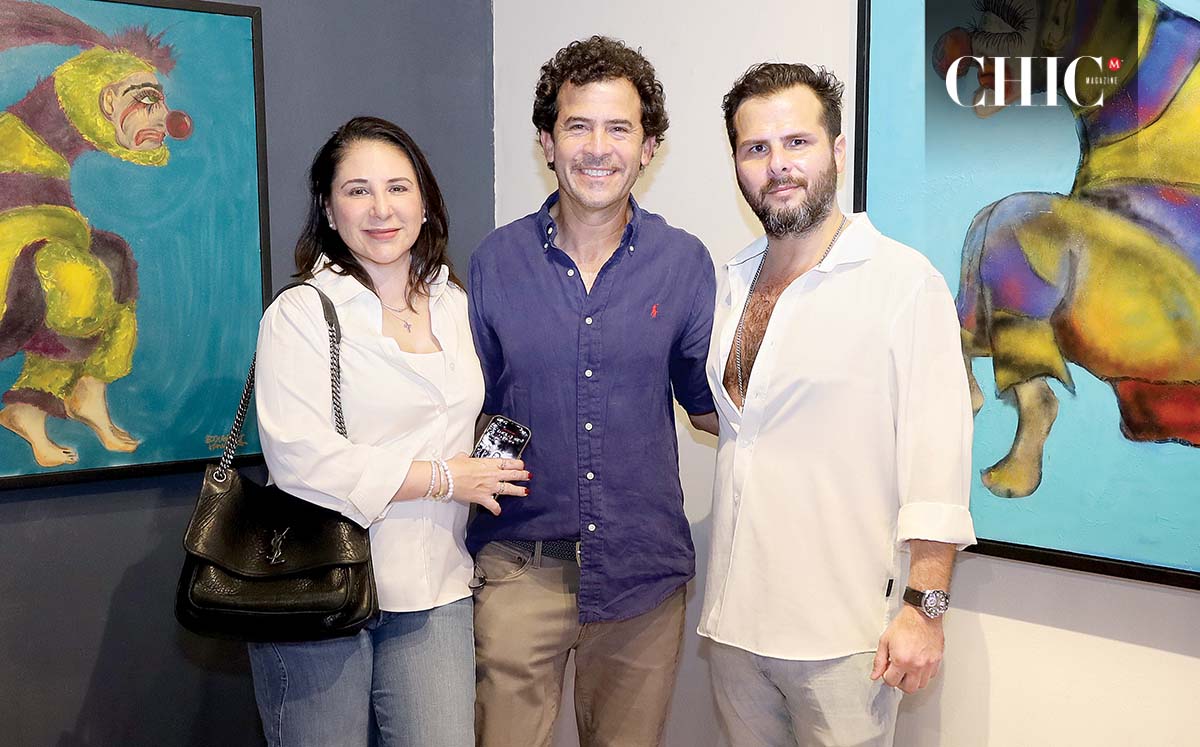 Brenda Leal, Homero Treviño y Eduardo Handall