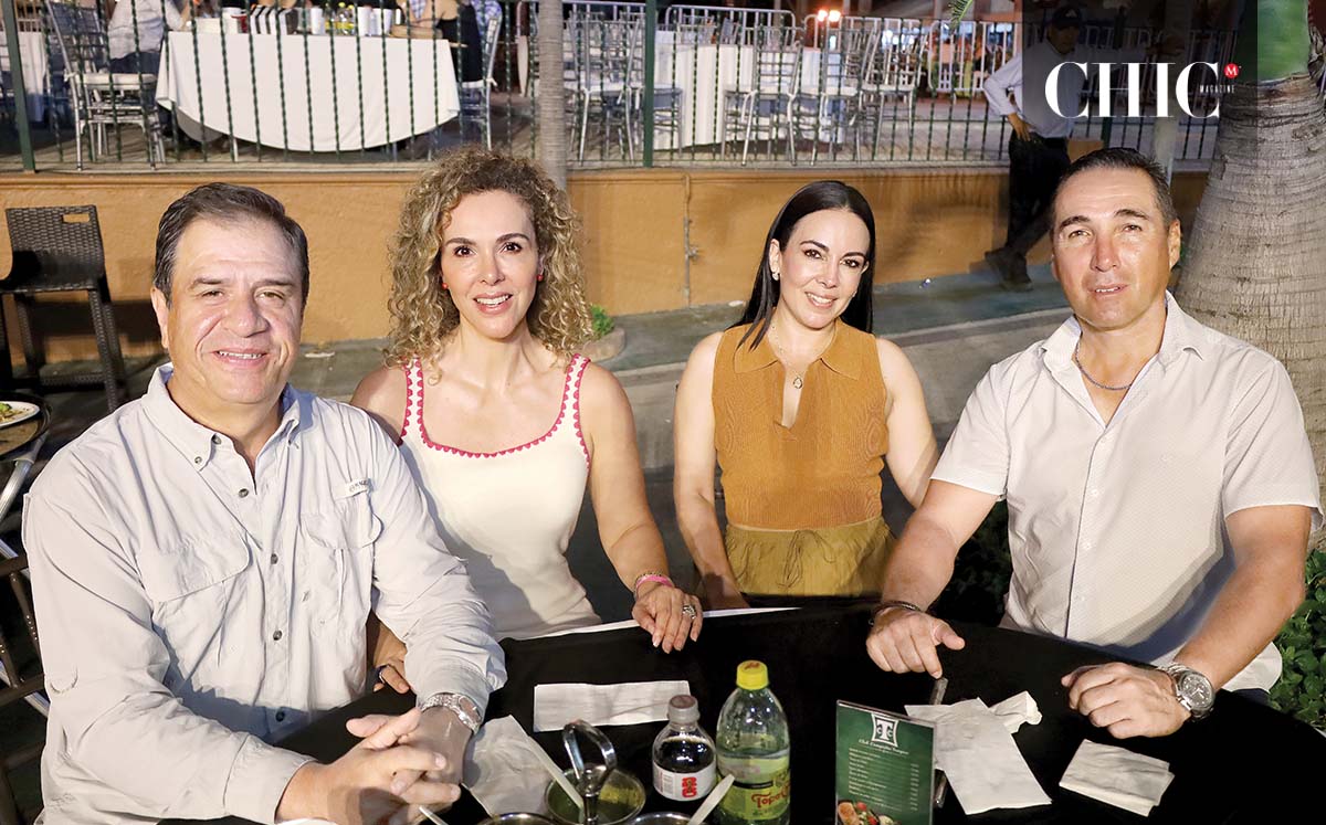 Alfredo Pliego, Raquel de Pliego, Lucia Guerrero e Iñaky Guerrero