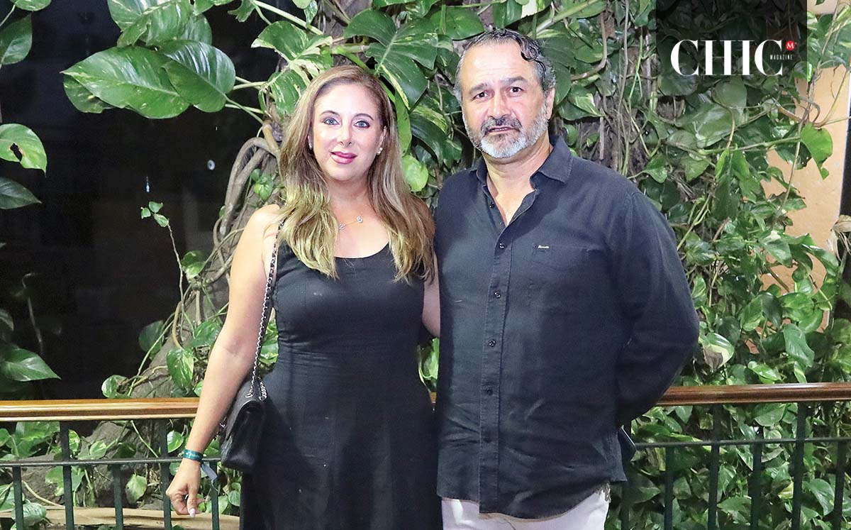 Andrea Leal y Leandro Elizondo