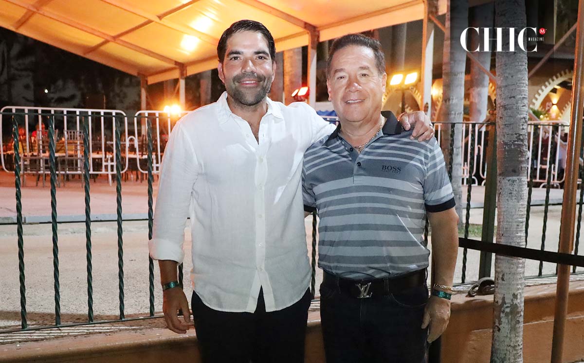 Antolin Sierra y Edgar Díaz