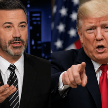 Jimmy Kimmel y Donald Trump (Imagen Chic)