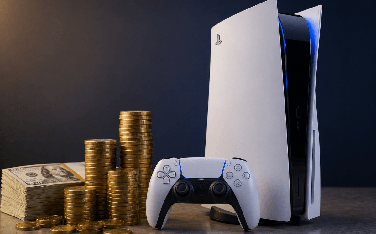 Play Station 5 sube de precio (Imagen IA)