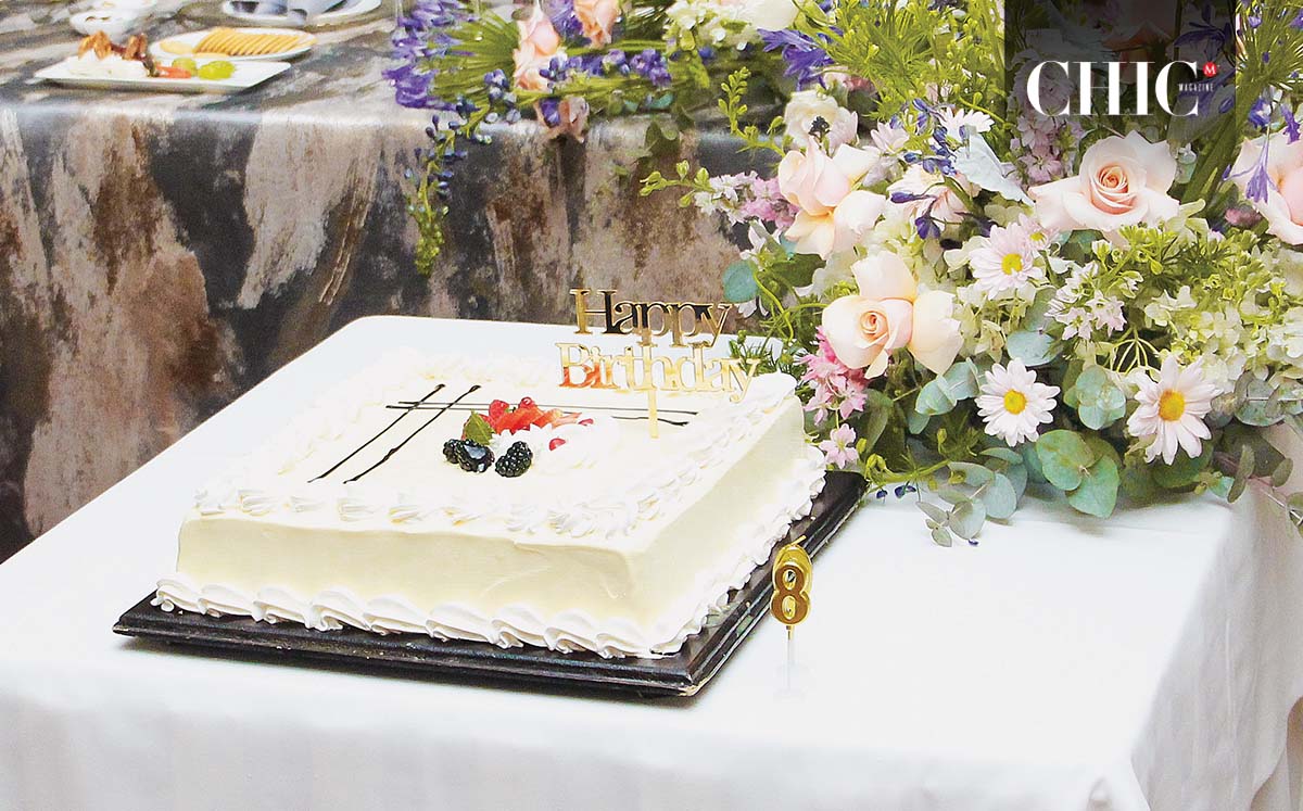 Detalles del pastel