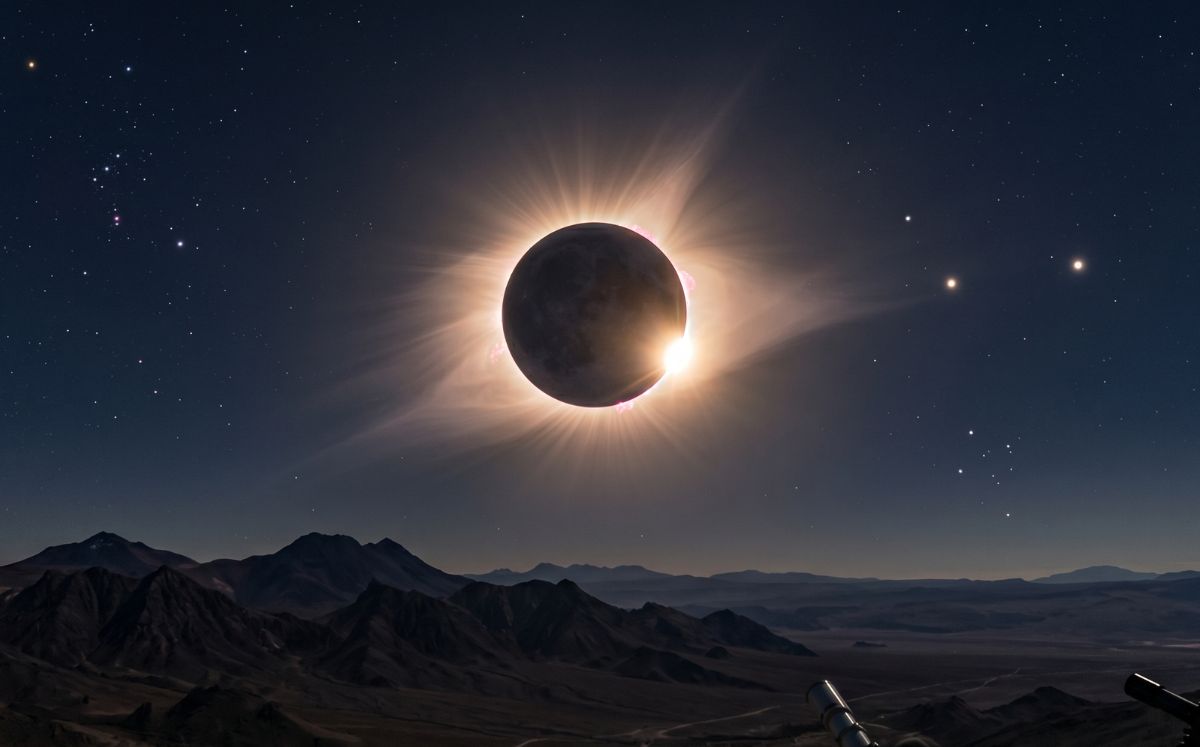 ¿Hay eclipse solar hoy, 28 de abril 2026? Esto sabemos (Foto: IA)
