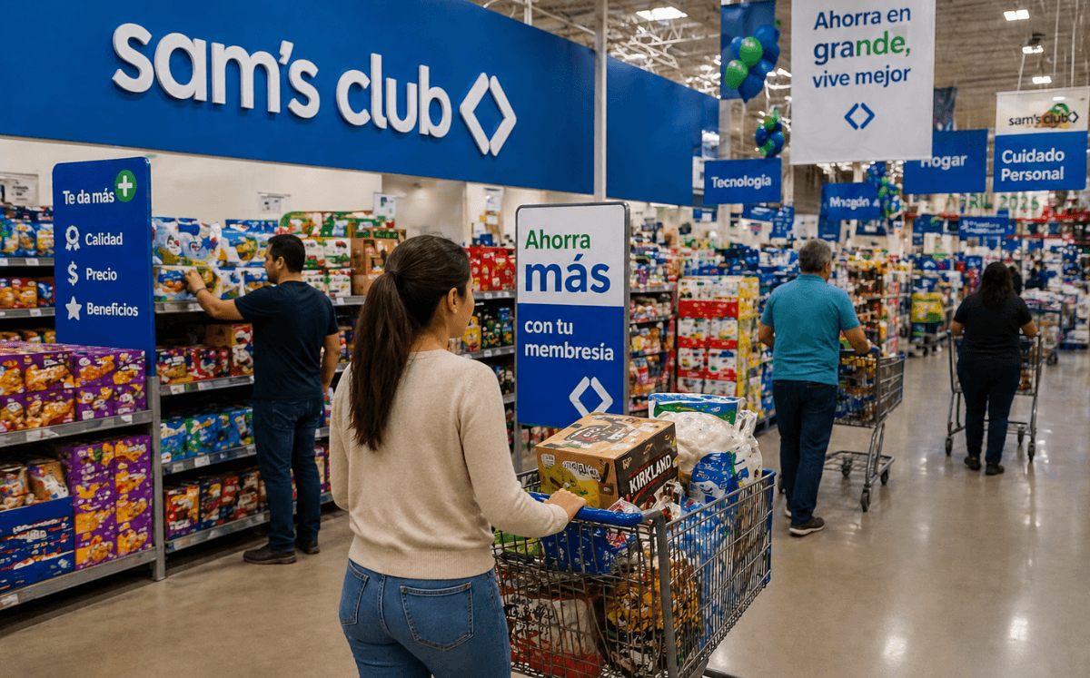 Ofertas en Sam’s Club (Imagen IA)