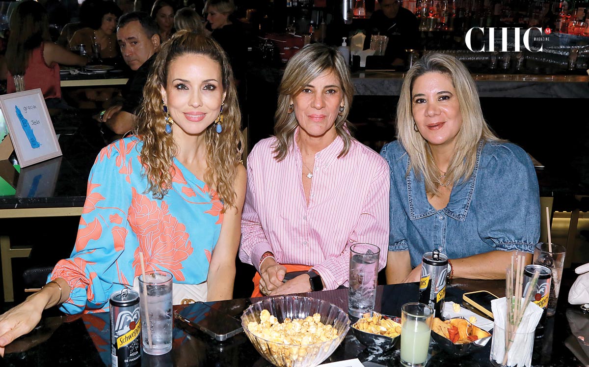 Adriana Franco de Saide, Vanessa Bozikian y Alejandro López De la Parra