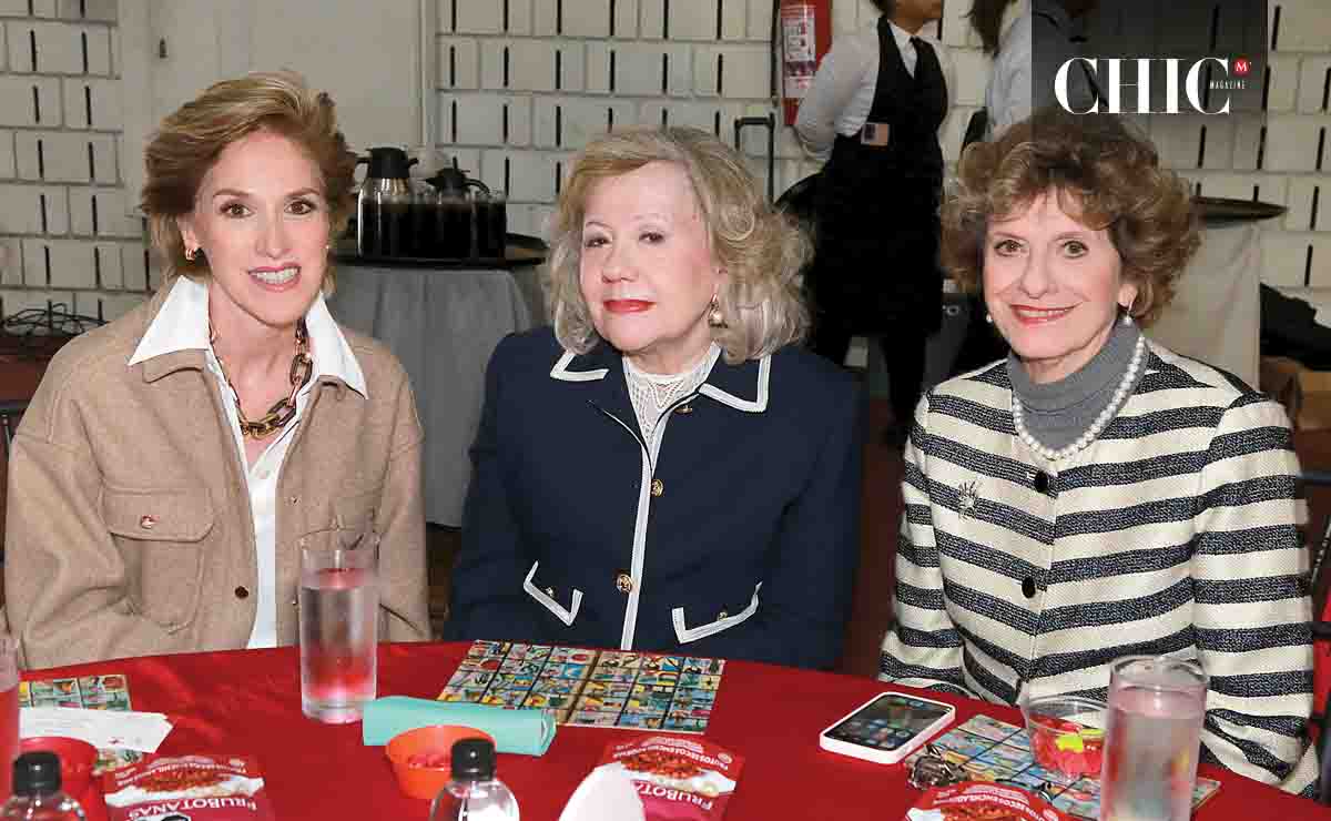 Alejandra Maiz de Lozano, Nancy Rodríguez de Guzmán y Lourdes Dieck de Quintanilla / Fotos: Omar Valdez