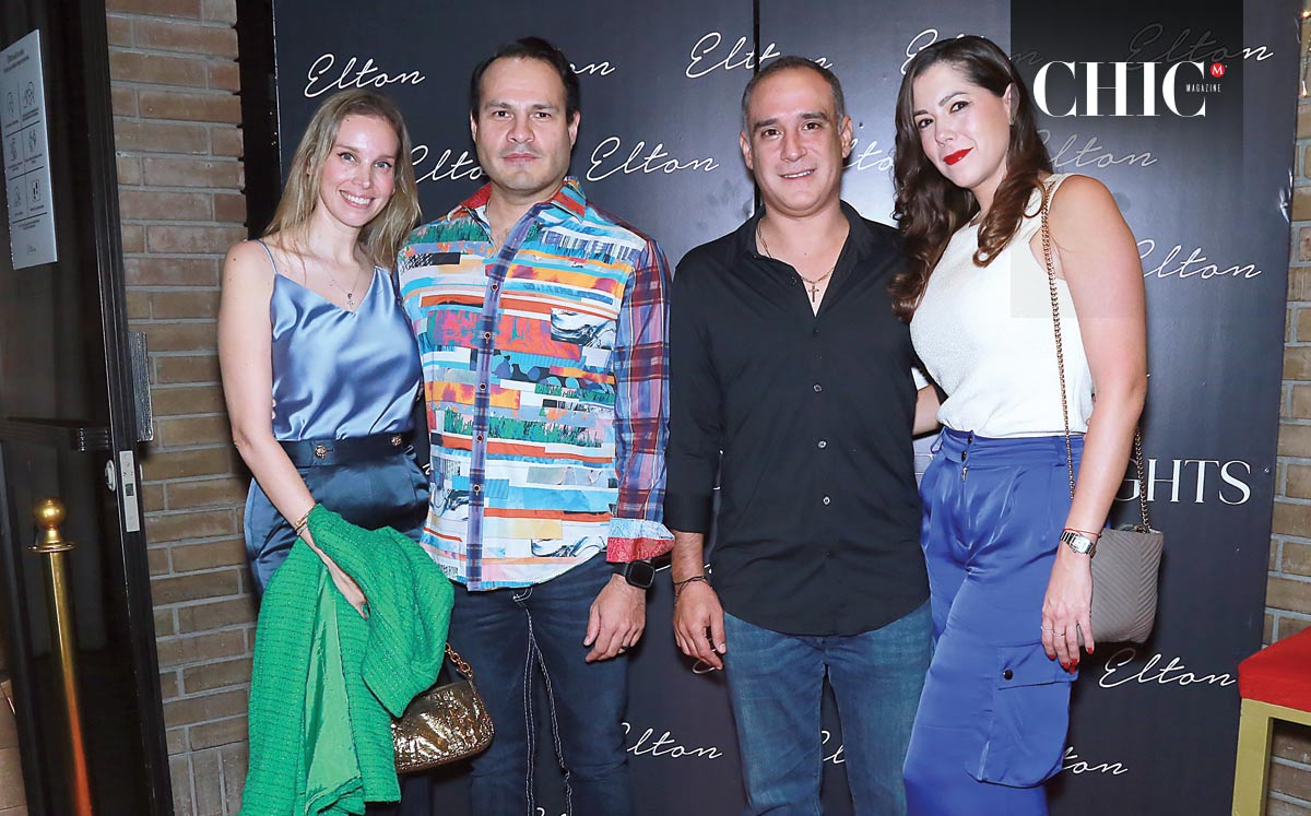 Ana Zambrano de Paz, Alfonso Paz, Gary Ceballos y Fernanda Leal