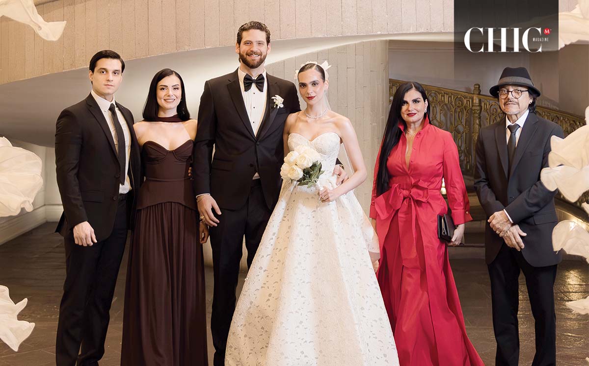 Carlos González, Diana González, Juan Carlos Segovia, Paulina González, Diana Mercado y Óscar Gonzalez