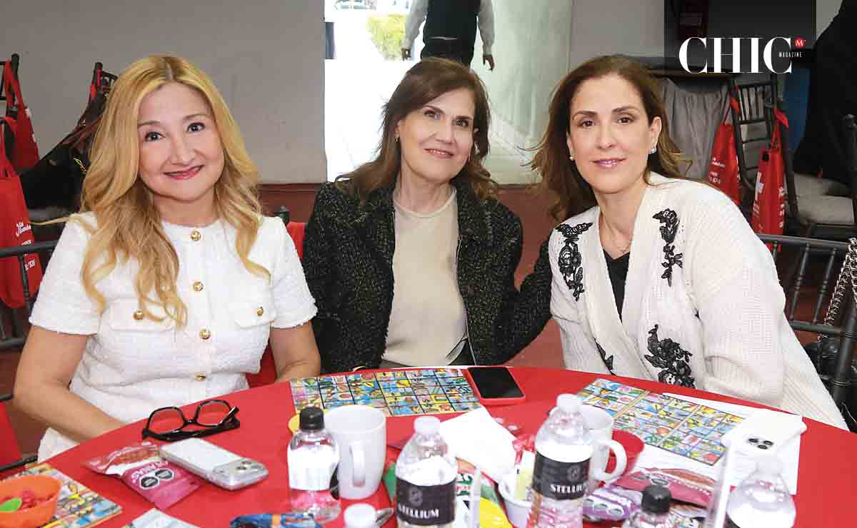 Cristina Martínez de De la Maza, Coco De la Vega e Ileana Chapa / Fotos: Omar Valdez