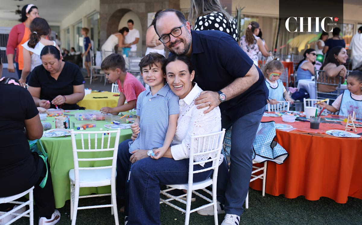 Daniel, Mariana y Alberto Braña