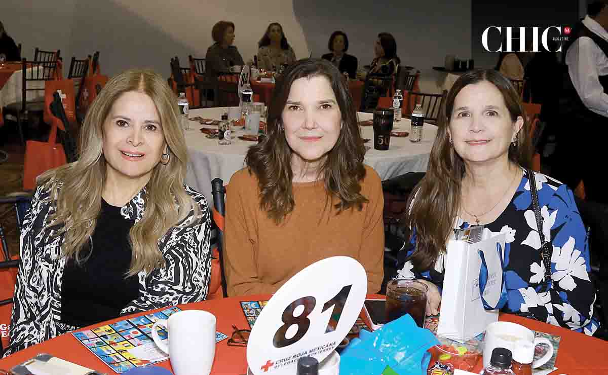 Diana Maltos, Marcela Benavides  y Alejandra González / Fotos: Omar Valdez