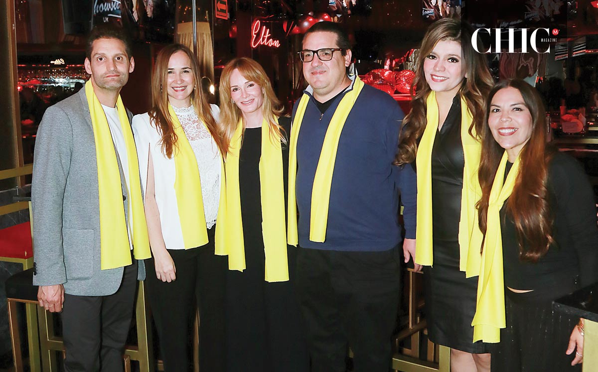Eduardo Vogel, Denisse Morales, Ana Cristina Eichelmann, Jaime Rivero, Alejandra Gómez y Rocío De la Fuente. Fotos: Omar Valdez