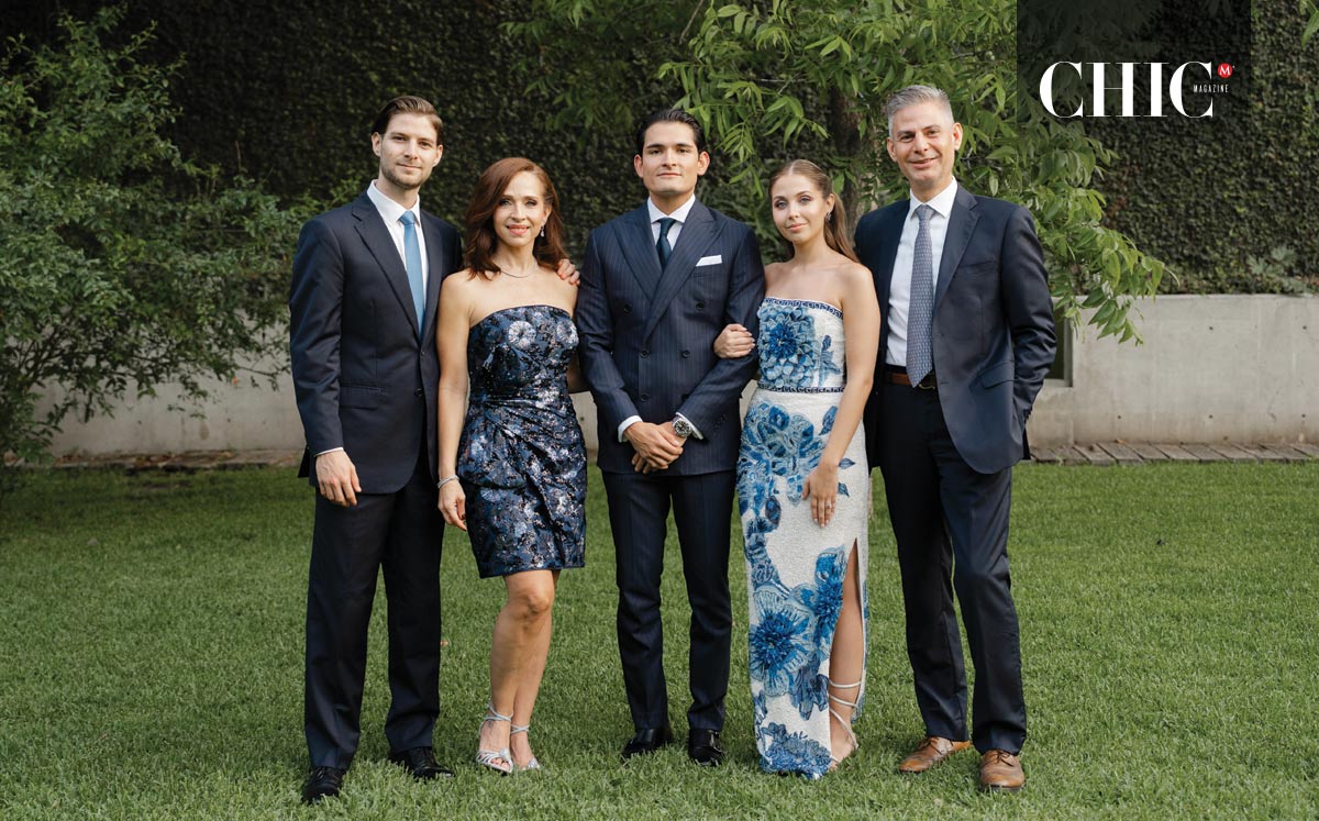 Federico García, Gaby Elizondo de García, los Novios y Federico García Iza