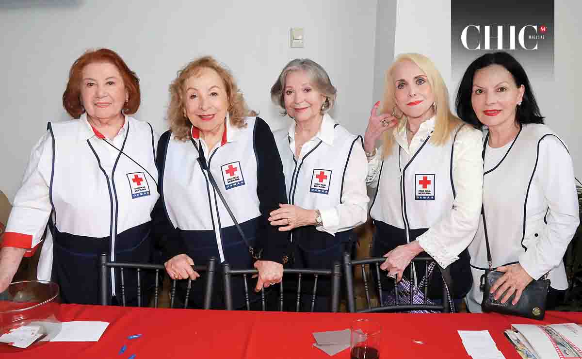 Indelisa Meléndez, Aurora Cantú de Cagnasso, Irma Luz de Welsh, Tey González de Salas y Alejandra Ibarra / Fotos: Omar Valdez