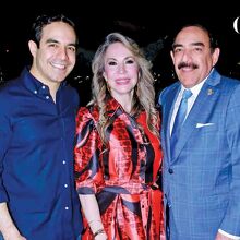 Jorge Ocampo Garza, Sonia Garza de Ocampo y Jorge Ocampo  / Fotos: Omar Valdez