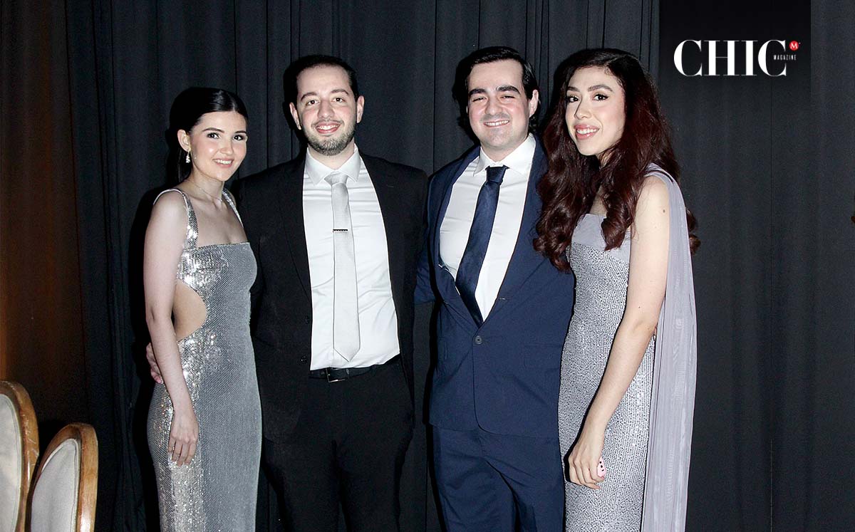 Laura Dorbecker, Alejandro Azuara, Carlos Fernández y Julia Ruiz