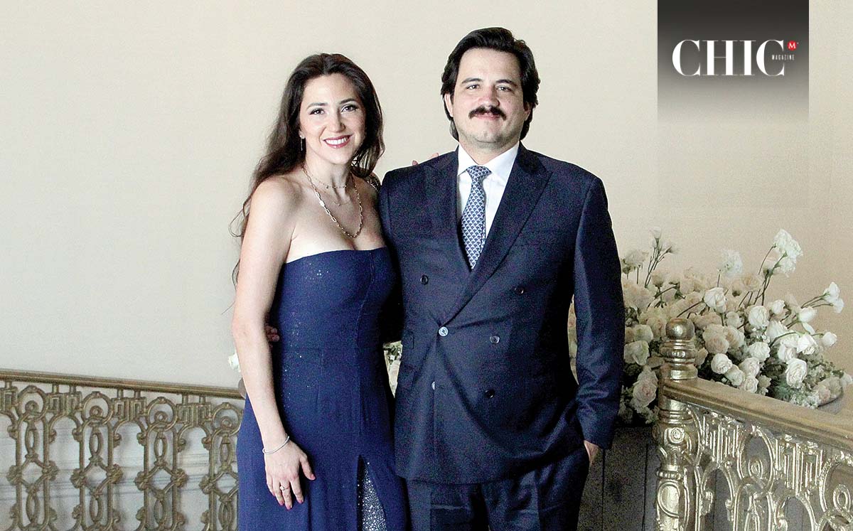 Lauren Riojas y Rogelio Fernández