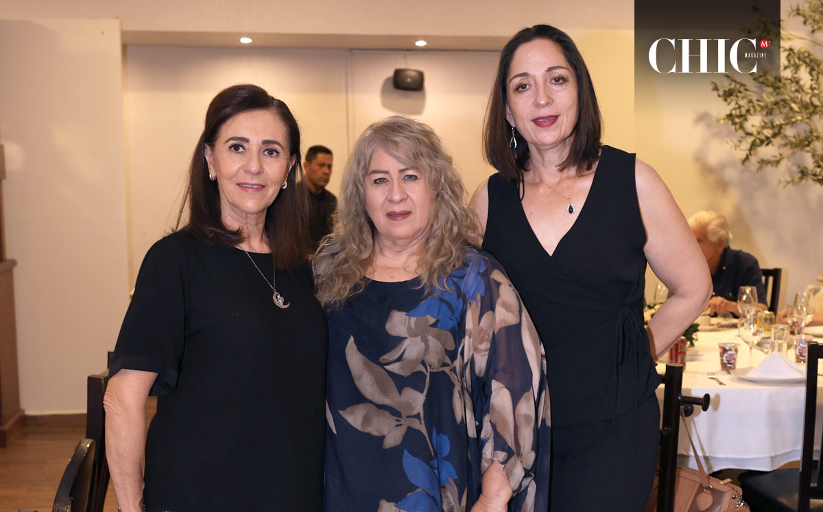 Lolita Gutiérrez, Liz Delgadillo y Adriana Mendoza