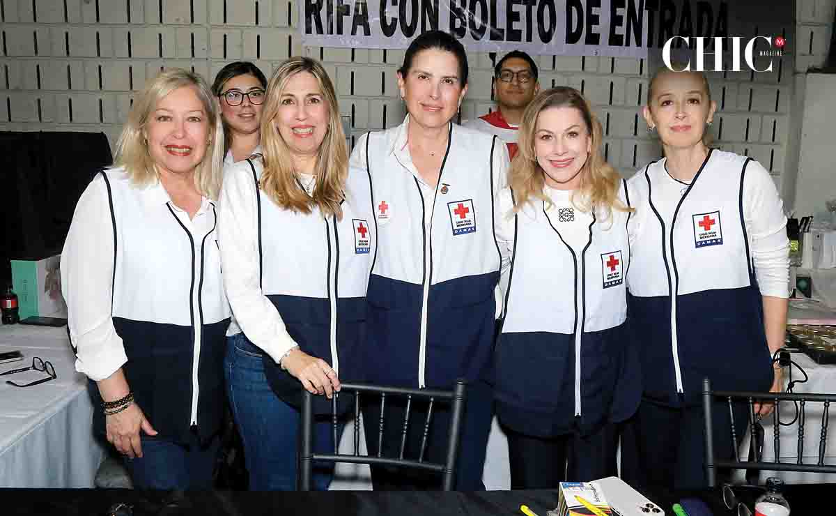 Magda Tamez de Arechavaleta, Elsa Gutiérrez de Villarreal, Marcela de Barragán, Claudia Lozano de Zambrano y Marú Tamez de Montema/ Fotos: Omar Valdez