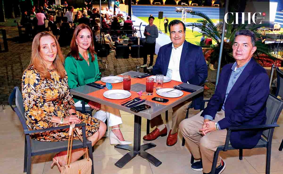 María Venegas, Nora Delgado, Alejandro Rodríguez y Miguel Ángel Acosta