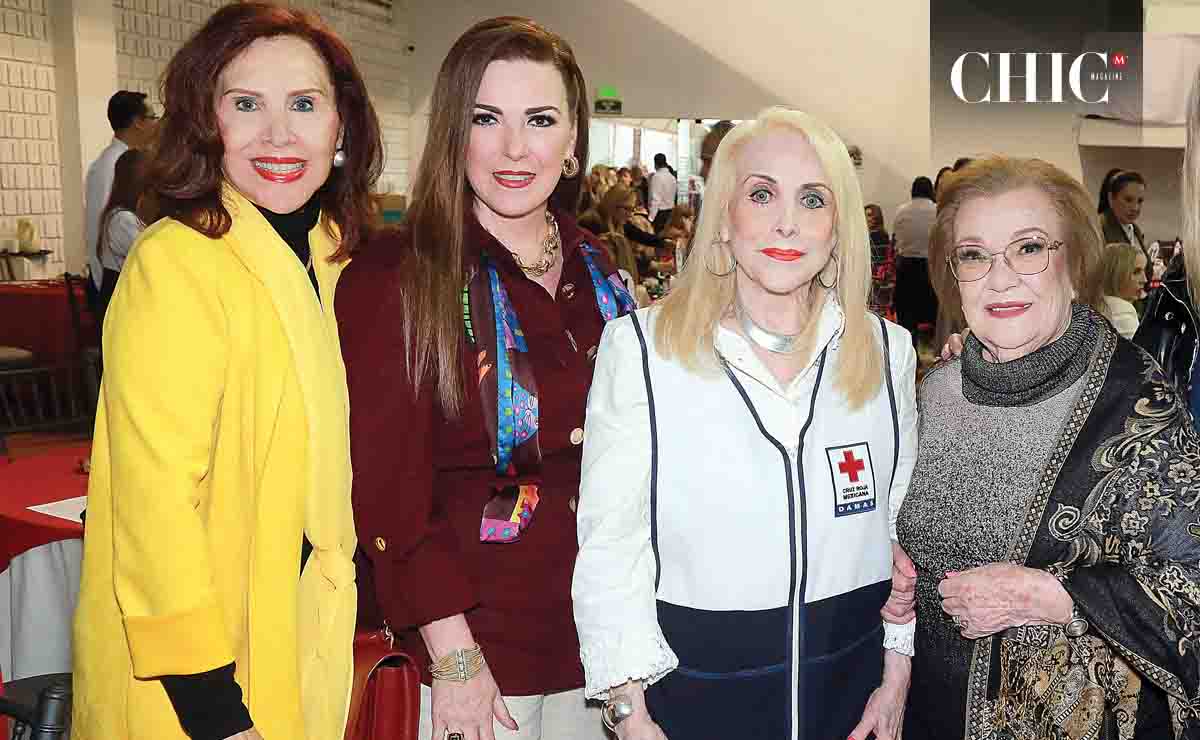 Martha Rangel, Marlene Dávila, Tey González de Salas y Adela Silva de Dávila / Fotos: Omar Valdez