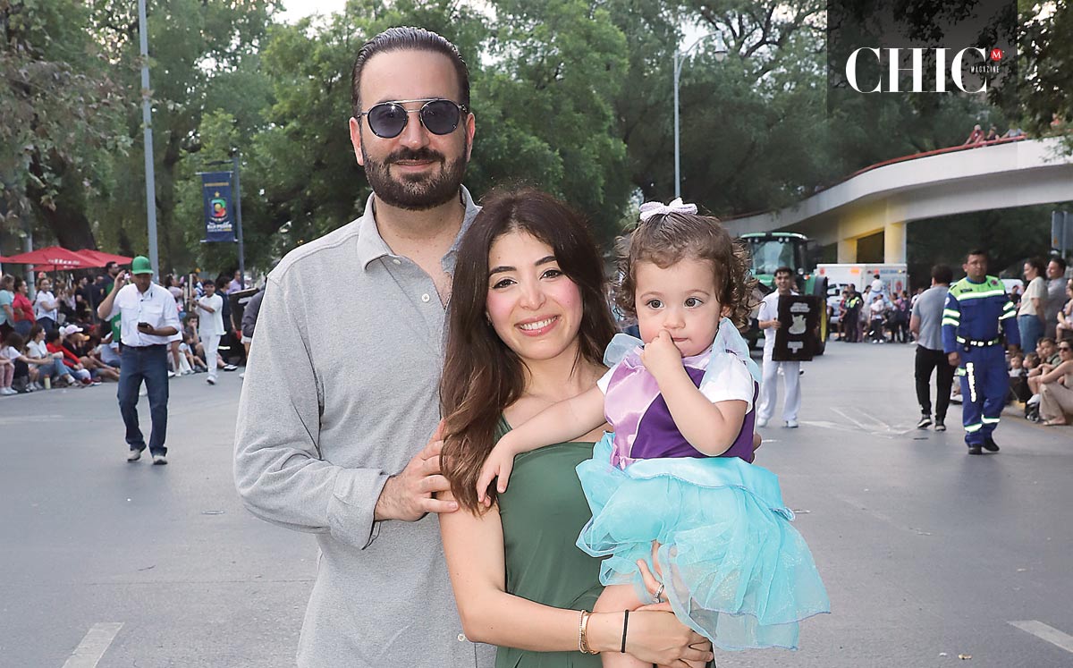 Mauricio Farah, Elisa Cruz y Luciana Farah. Fotos: Roberto Alvarado