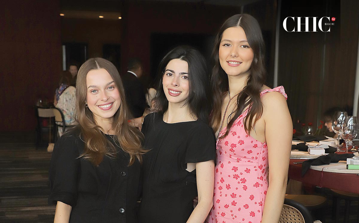 Natalia González, Sofía López y Roberta Villegas