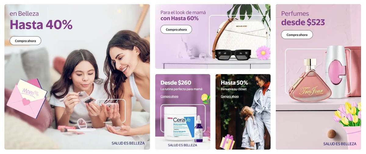 Ofertas en Walmart para el Día de las Madres (Foto: Walmart)