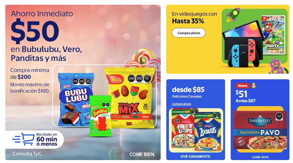 Ofertas en Walmart para el Día del Niño (Foto: Walmart)