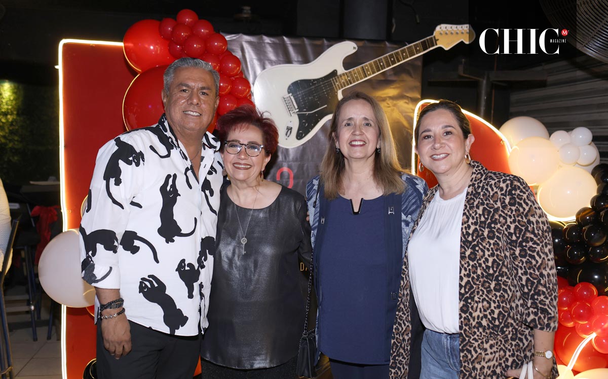 Omar Escobedo, Ivonne Escalera, Lupita Richards y Brenda Álvarez Tostado