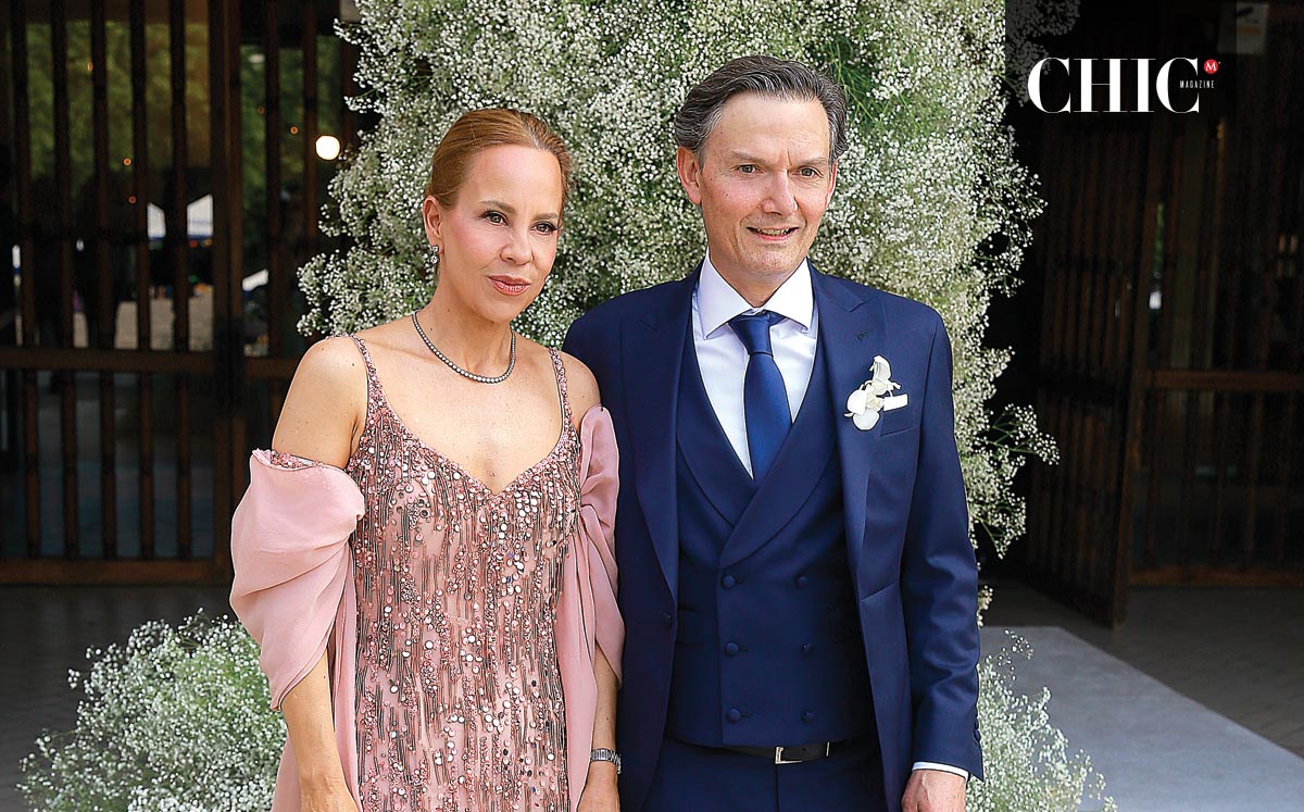 Papás del novio. Karla Schwarz y Adrián de los Santos