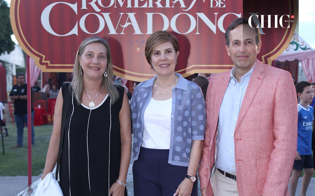 Pilar, Selina Bremer y Vicente José Más