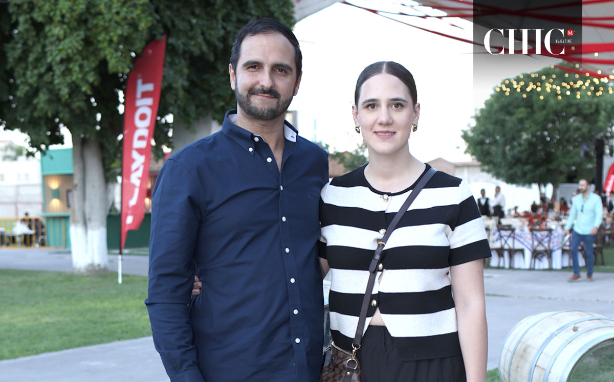 Ricardo Calvete y Natalia Lugo