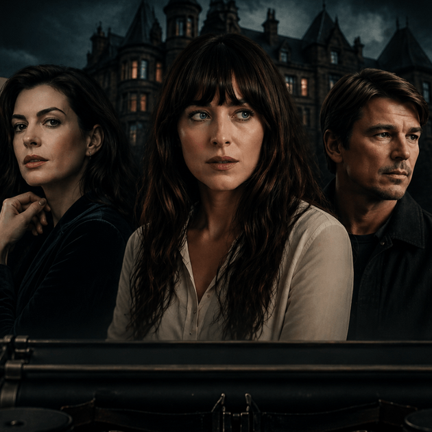 Dakota Johnson y Anne Hathaway protagonizan la esperada adaptación de “Verity”, el thriller psicológico que llegará a cines en 2026 (Foto: IA)