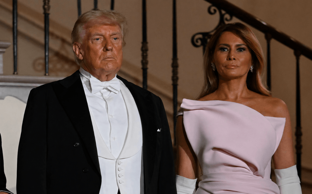 Melania Trump y Donald Trump generan polemica por video en redes (Imagen X)