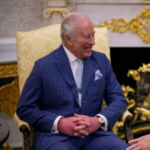 Rey Carlos responde con ironía a Donald Trump durante su visita a EU (Foto: Getty)
