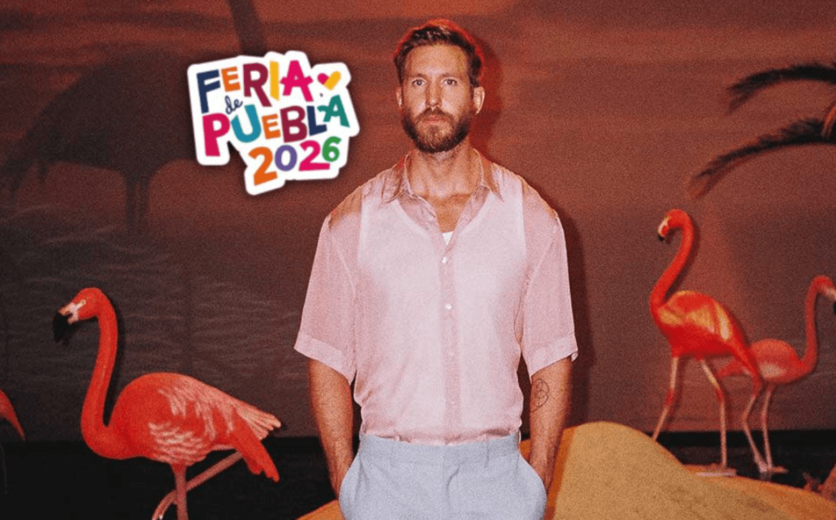 Calvin Harris en la Feria de Puebla (Imagen X)