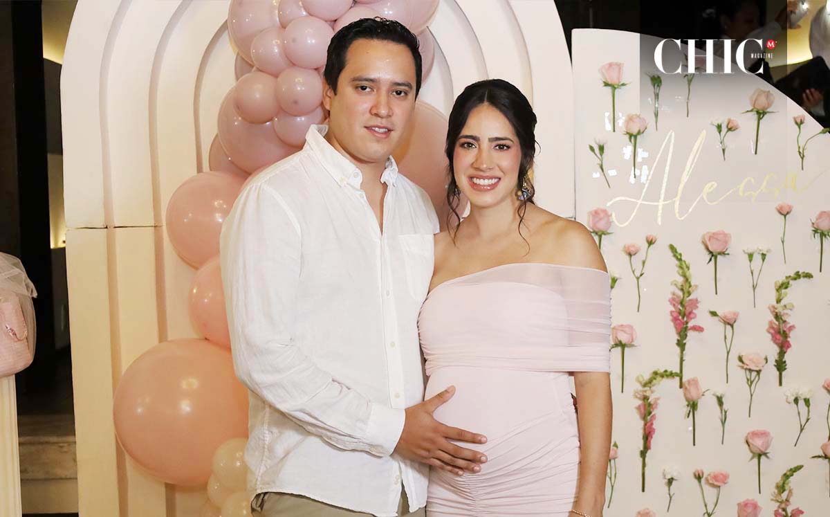 Daniela Ávila junto a su esposo Samuel Morón