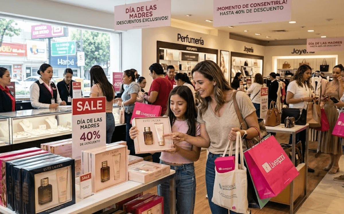 Liverpool lanza ofertas para el Dia de las Madres (Imagen IA)