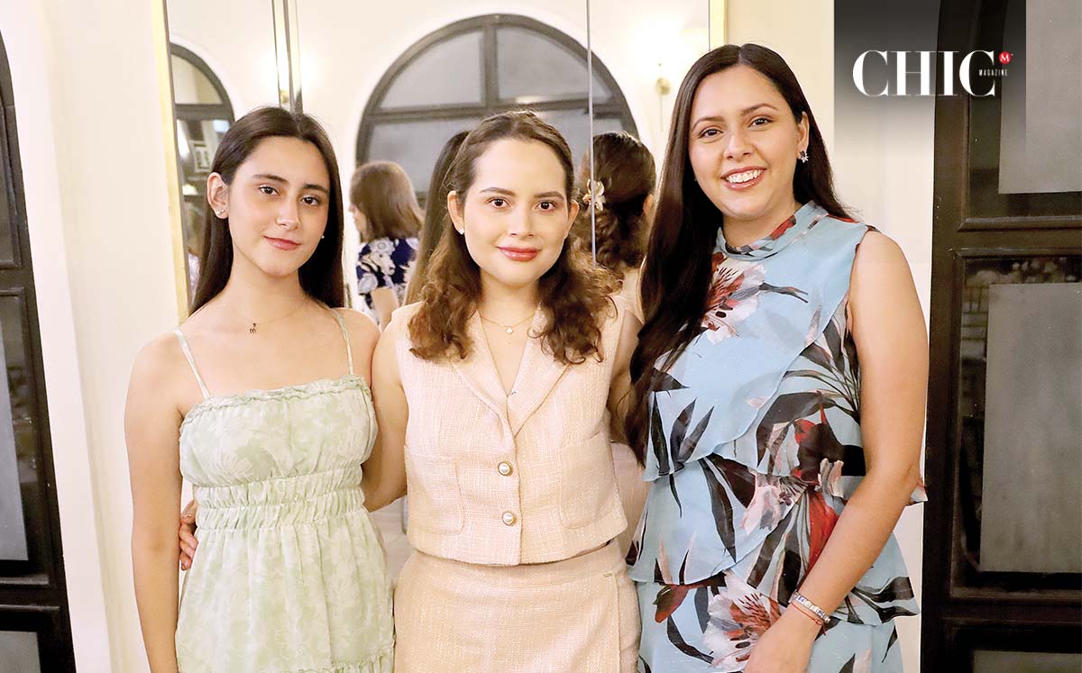 Melissa Díaz, Vanessa Quintero y André López